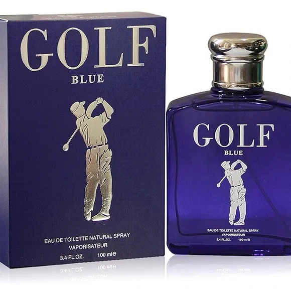 GOLF BLUE Eau de Toilette plo blue parfum cologne 3.4 oz New in box - Picture 1 of 4